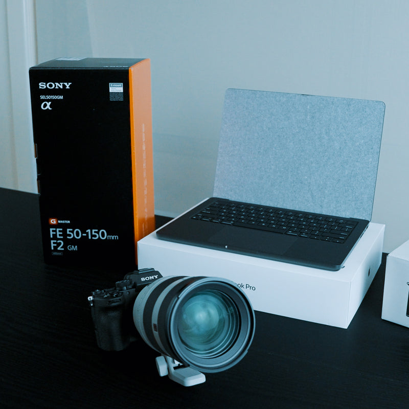 Rasmus H. with their Sony A7V + MacBook Pro